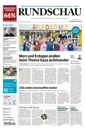 Cover of Rundschau für den Schwäbischen Wald – Der Kocherbote