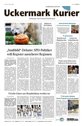 Cover of Templiner Zeitung