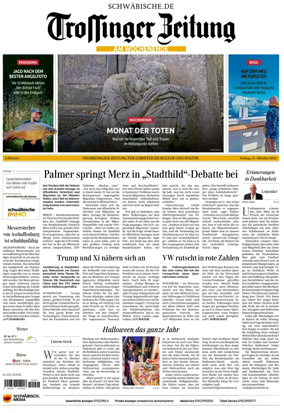 Cover of Trossinger Zeitung