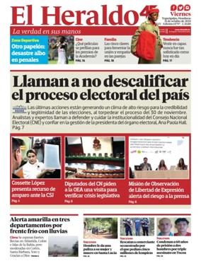 Cover of Diario El Heraldo