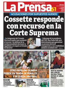 Cover of Diario La Prensa