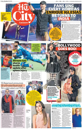 Cover of Hindustan Times (Lucknow) - Live