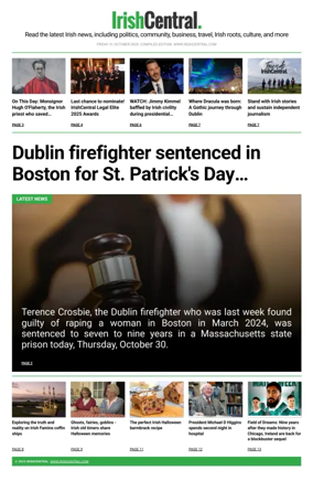 Cover of Irish Central