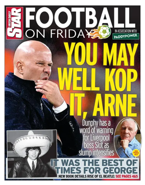 Cover of Irish Daily Star - Fanatic
