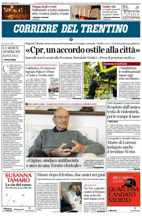 Cover of Corriere del Trentino