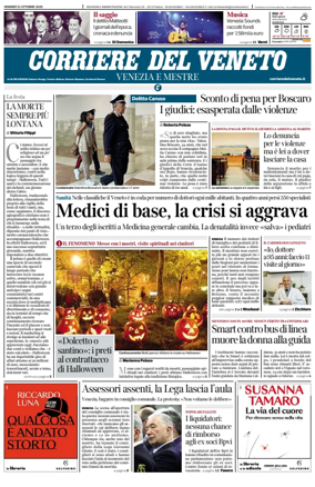 Cover of Corriere del Veneto (Venezia e Mestre)
