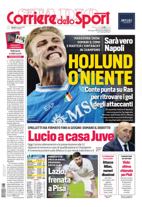 Cover of Corriere dello Sport (Campania)