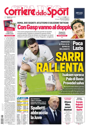 Cover of Corriere dello Sport (Lazio)