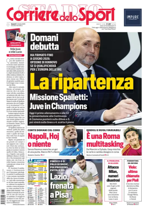 Cover of Corriere dello Sport