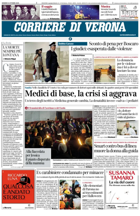 Cover of Corriere di Verona