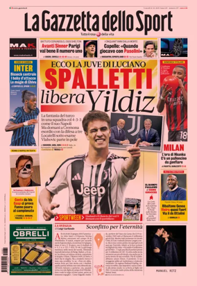Cover of La Gazzetta dello Sport - Romana