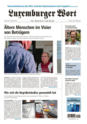 Cover of Luxemburger Wort