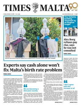 Cover of Times of Malta