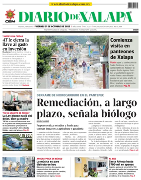 Cover of Diario de Xalapa