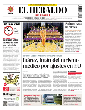 Cover of El Heraldo de Juarez
