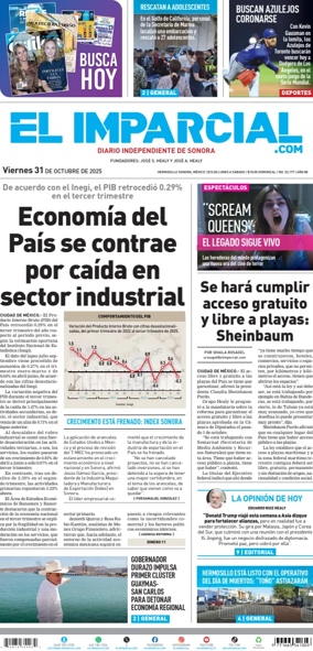 Cover of El Imparcial