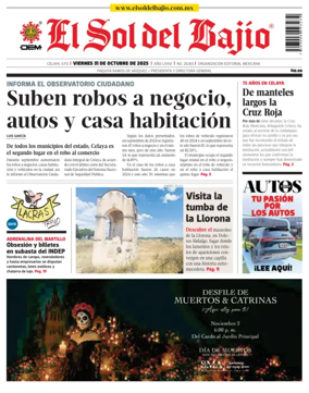 Cover of El Sol de Bajío
