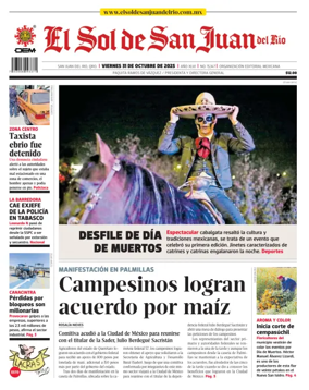 Cover of El Sol de San Juan del Río