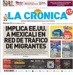 Cover of La Crónica