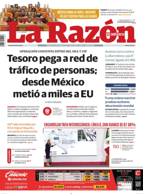 Cover of La Razón de México