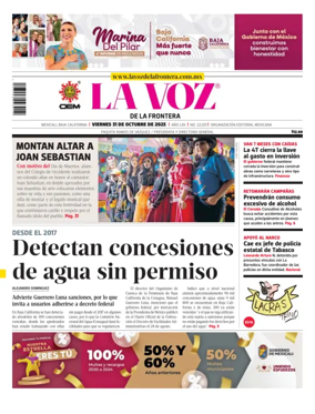 Cover of La Voz de la Frontera