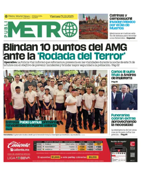 Cover of Publimetro Guadalajara