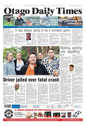 Cover of Otago Daily Times