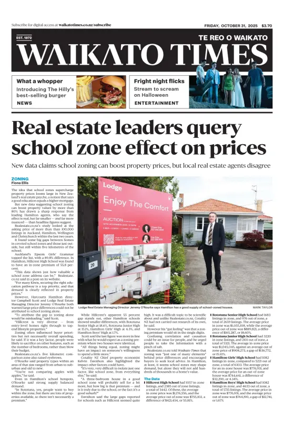Cover of Waikato Times