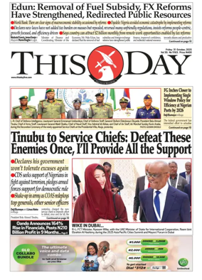 Cover of THISDAY