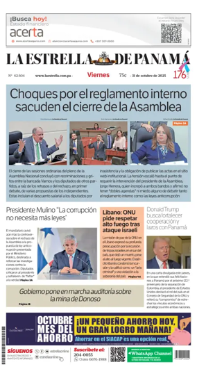 Cover of La Estrella de Panama