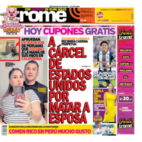 Cover of Diario Trome
