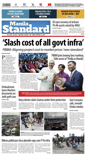 Cover of Manila Standard