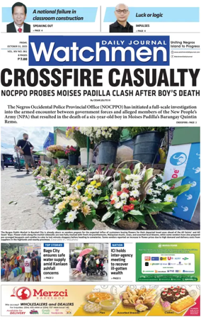 Cover of Watchmen Daily Journal