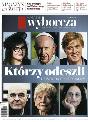 Cover of Gazeta Wyborcza