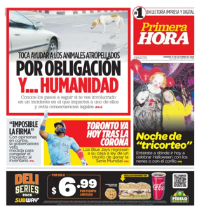 Cover of Primera Hora