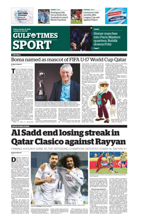 Cover of Gulf Times Sport