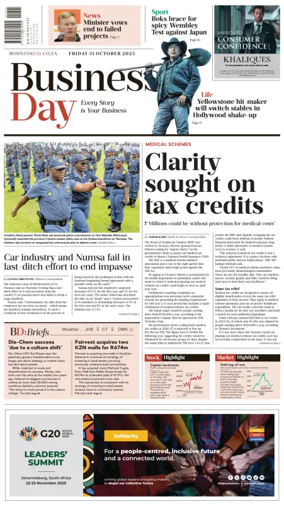 Cover of Business Day