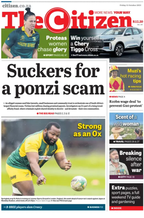 Cover of The Citizen (Gauteng)