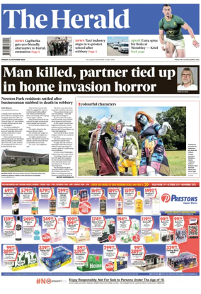 Cover of The Herald (South Africa)