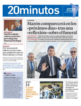 Cover of 20 Minutos Valencia