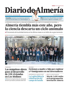 Cover of Diario de Almeria