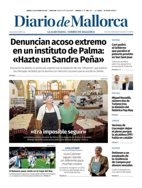 Cover of Diario de Mallorca