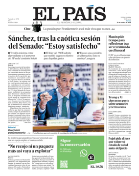 Cover of El País (Catalunya)