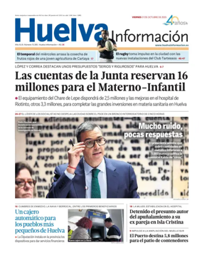 Cover of Huelva Informacion