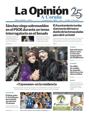 Cover of La Opinion de A Coruna