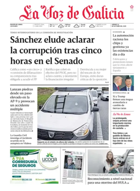 Cover of La Voz de Galicia (Monforte)