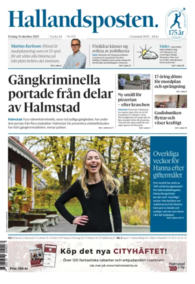 Cover of Hallandsposten