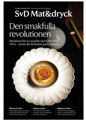 Cover of Svenska Dagbladet