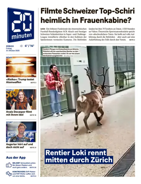 Cover of 20 Minuten - Zurich