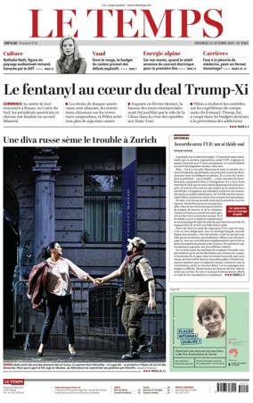 Cover of Le Temps